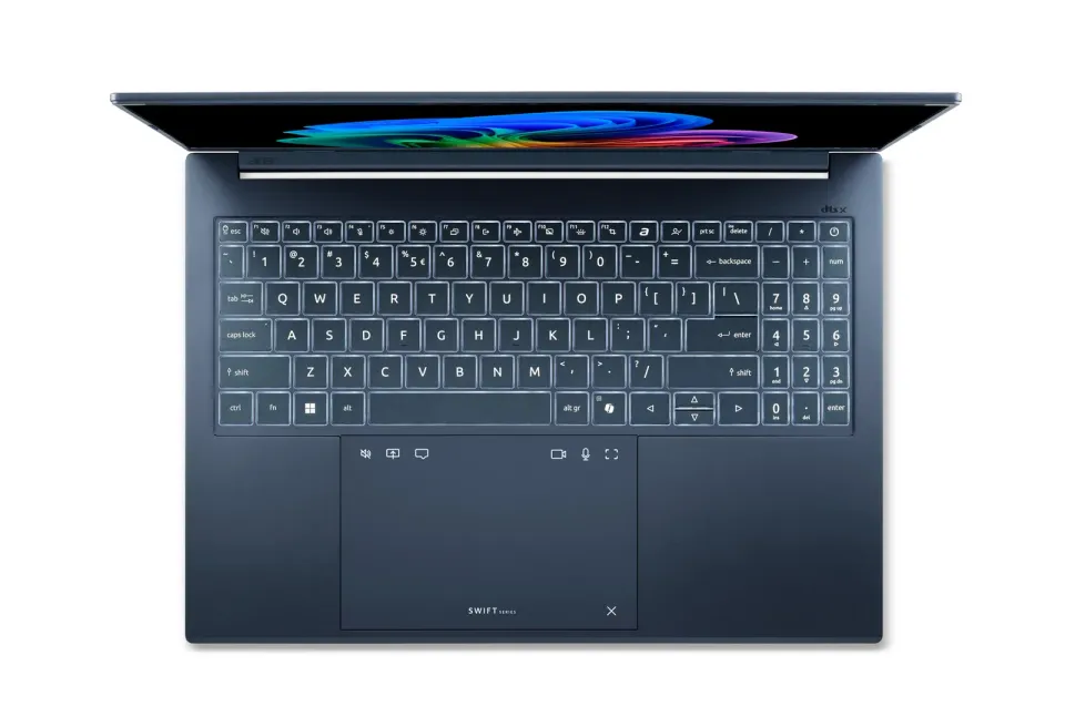 ACER NTB Swift Go 16 AI (SFG16-A71-R0ER),Ryzen AI 9 465,16"WUXGA,16GB,512GB SSD,Radeon,W11H,Blue