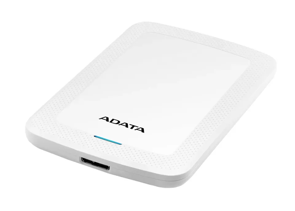 ADATA Externí HDD 1TB 2,5" USB 3.1 HV300, bílá