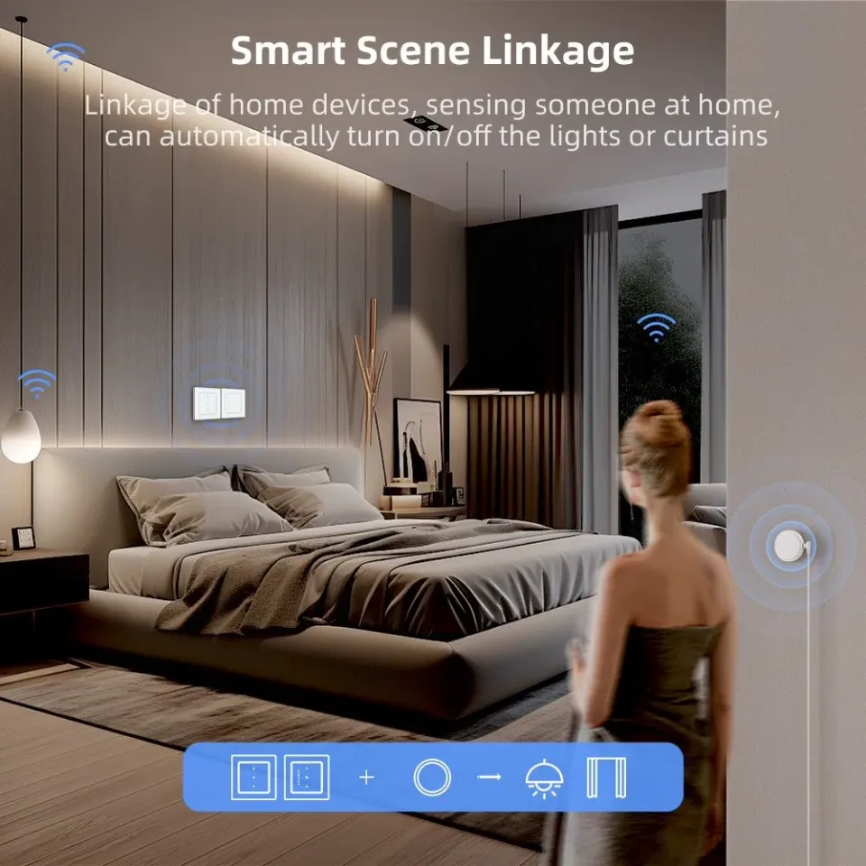IMMAX NEO SMART vypínač Nexa pro ovládání žaluzií a rolet, Zigbee 3.0, 230V, TUYA