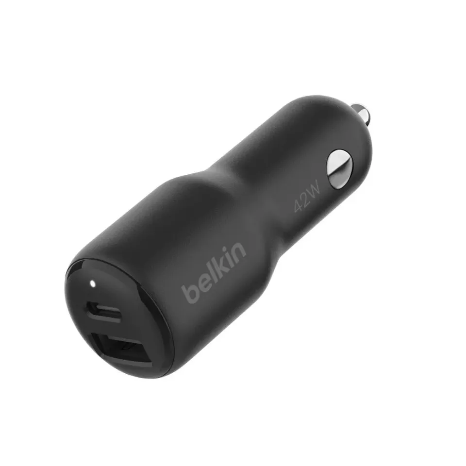 Belkin BOOST CHARGE 42W Duální Power Delivery PPS nabíječka do auta - 30W USB-C