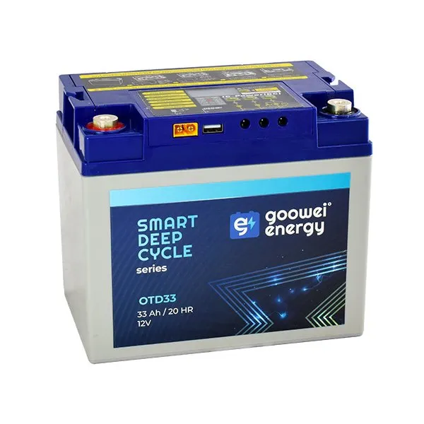 GOOWEI ENERGY DEEP CYCLE (GEL) baterie GOOWEI ENERGY OTD33, 33Ah, 12V