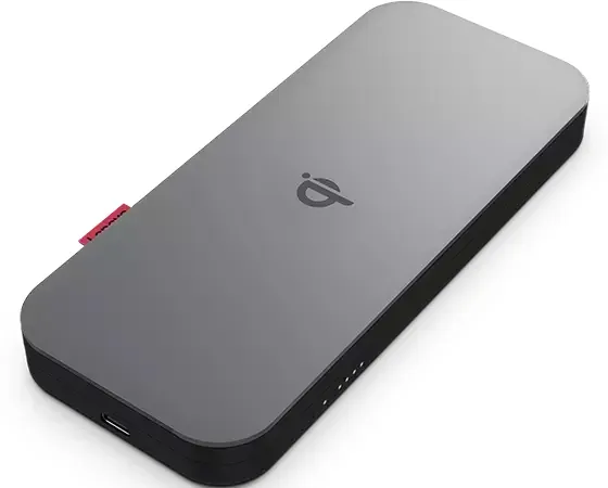 Lenovo powerbanka Go USB-C Mobile Power Bank (10 000mAh + Qi Wireless) až 30W vý