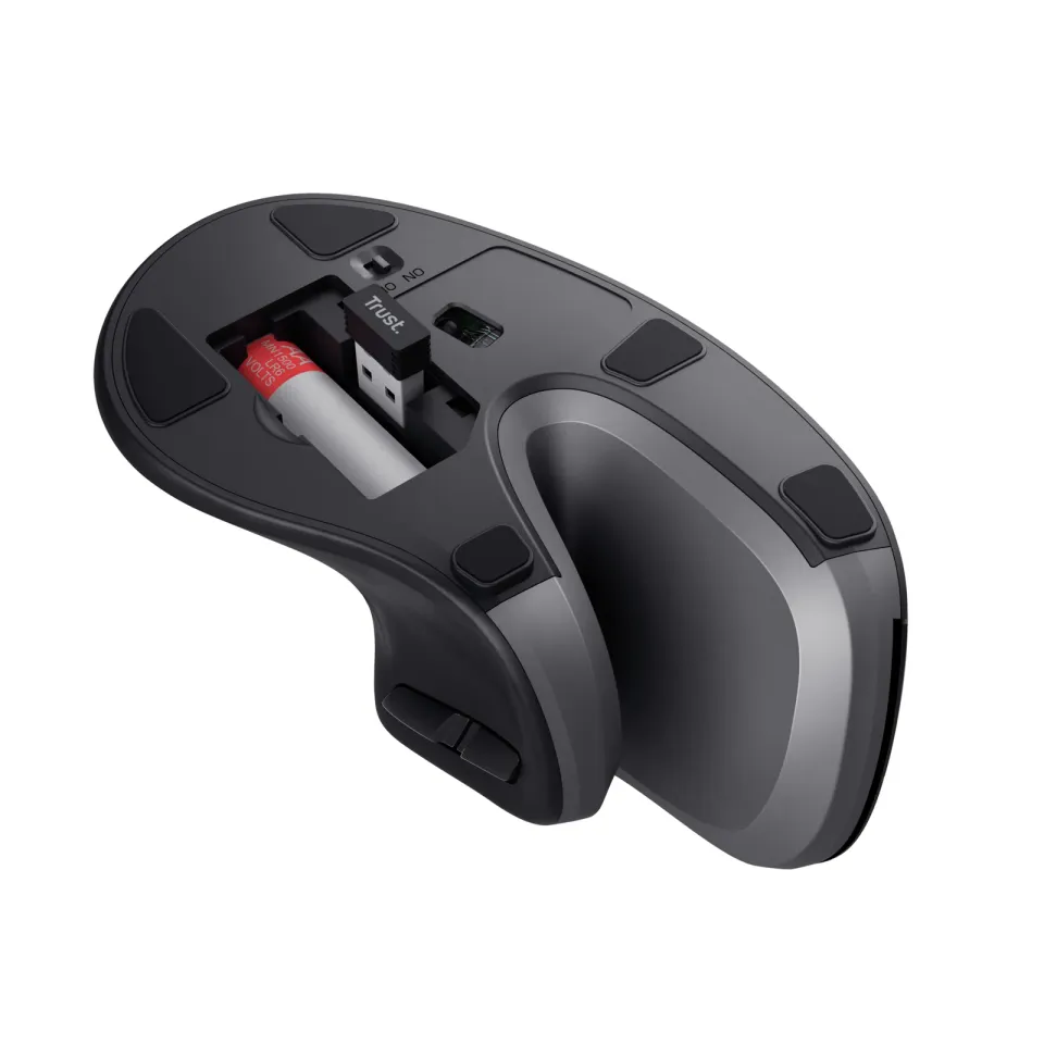 TRUST ergonomická vertikální myš Verro Wireless Ergonomic Mouse, black