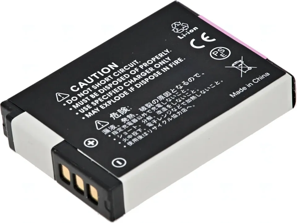 Baterie T6 Power Nikon EN-EL12, 1050mAh, 3,8Wh, černá