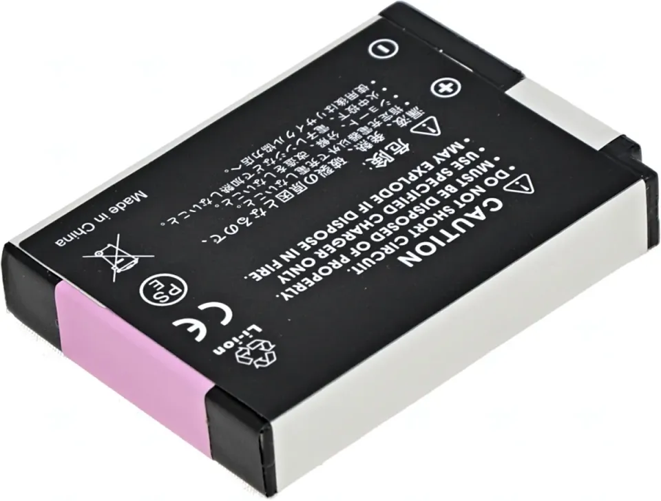 Baterie T6 Power Nikon EN-EL12, 1050mAh, 3,8Wh, černá