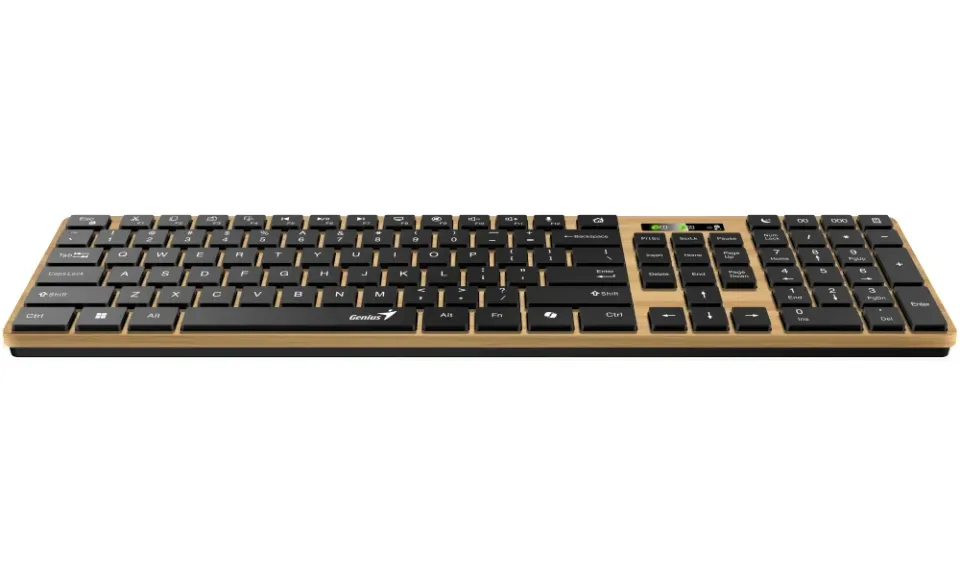Genius Slimstar 7250BT Klávesnice, bezdrátová, Bluetooth 5.0 + 2,4GHz USB přijím