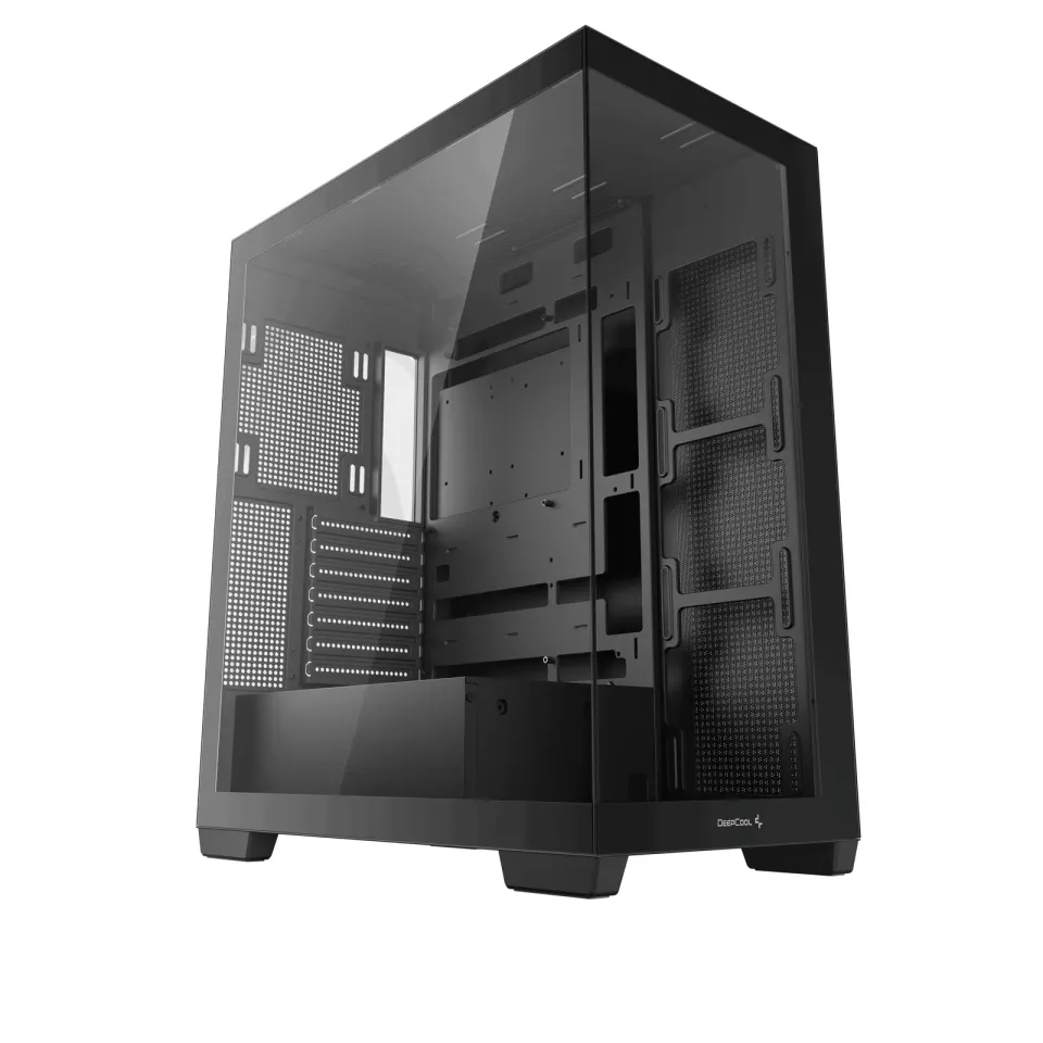 DEEPCOOL Case CG580, ATX, Průhledná bočnice, černá