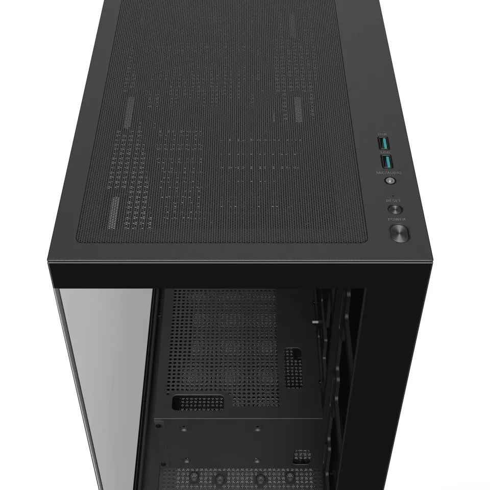DEEPCOOL Case CG580, ATX, Průhledná bočnice, černá