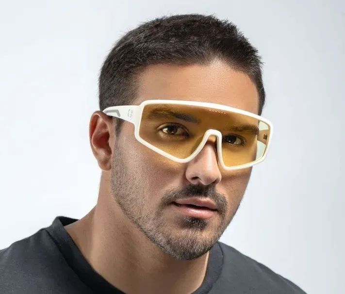 GUNNAR kancelářske/herní brýle VISCER QUARTZ * jantárová skla BLF 65 * GUNNAR focus