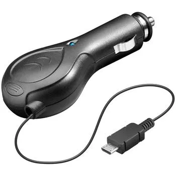 goobay Nabíjecí zdroj s navíjecím kabelem a micro USB pro mobilní telefony do au