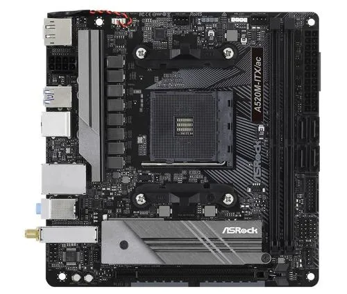 ASROCK A520M-ITX/AC (AM4, DDR4, Mini-ITX, WiFi)