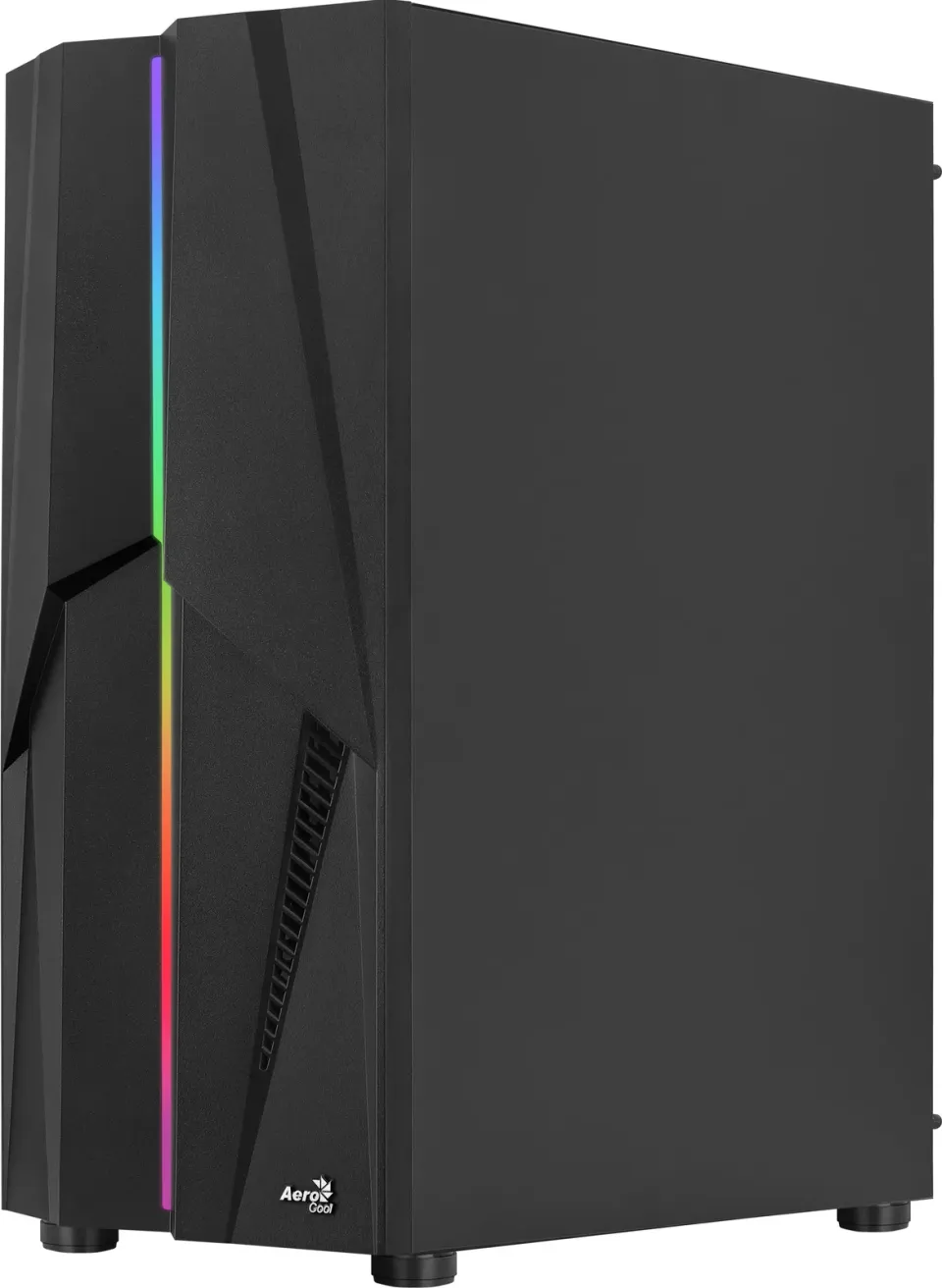 AEROCOOL skříň Mecha, Mid tower, 2x USB 3.0, 2x audio, bez zdroje