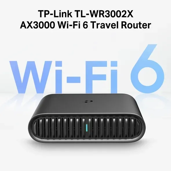 TP-Link Gigabitový přenosný cestovní router Wi-Fi 6 AX3000