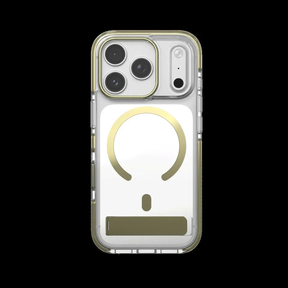 Case Santa Cruz Snap Kickstand Metallic with Camera Button Apple iPhone 18 Pro / 17 Pro - Gold
