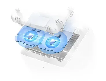 TP-Link WiFi router Mercusys Halo H60X(2-pack) WiFi 6, AX1500, 3x GLAN2,4/5 GHz