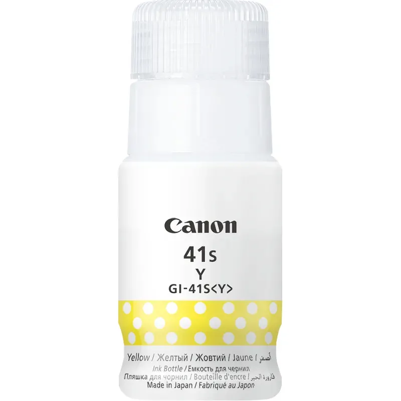 Canon Cartridge GI-41S Y žlutá pro PIXMA G3420/G3430/G3460/G3470/G3480/G4470 (4 400 str.)