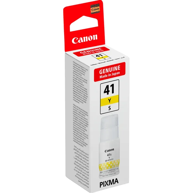 Canon Cartridge GI-41S Y žlutá pro PIXMA G3420/G3430/G3460/G3470/G3480/G4470 (4 400 str.)