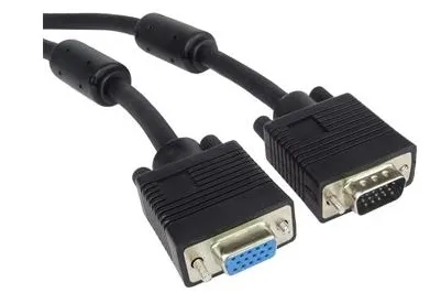 PremiumCord Kabel prodlužovací HQ(Coax) 2x ferrit, SVGA, DDC2, 3xCoax+8žil, 15m