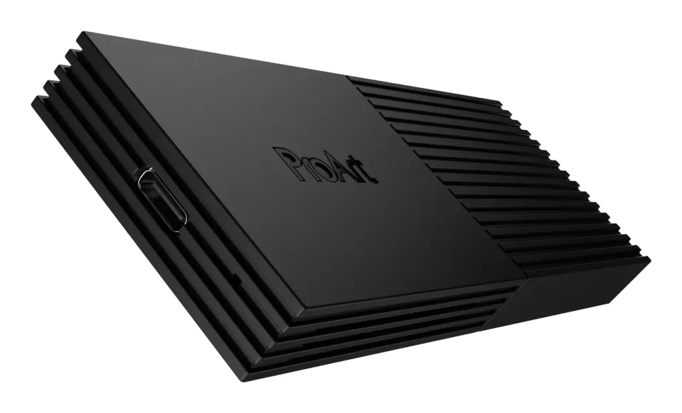 ASUS Externí box pro M.2 SSD ProArt PA40SU, USB4, M.2 2280, černá
