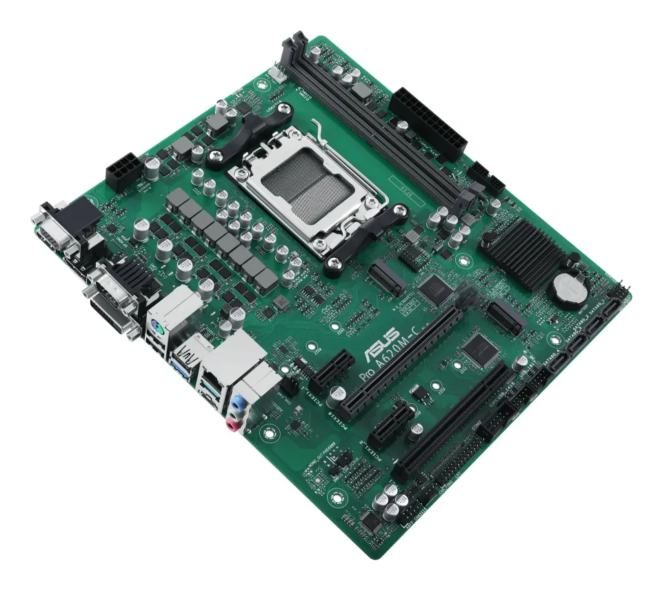 ASUS MB Sc AM5 Pro A620M-C-CSM, AMD A620, 2xDDR5, 1xHDMI, 1xDP, 1xVGA, 1xDVI-D, mATX