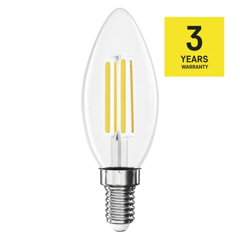 EMOS LED FLM CANDLE 7W(75W) 1055lm E14 WW