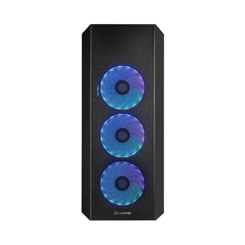 CHIEFTEC MidT Scorpion 4 GL-04B-OP / ATX / 2x USB3.0 / 1x USB2.0 / 4x120mm fan / ARGB/ průhledná bočnice / černá