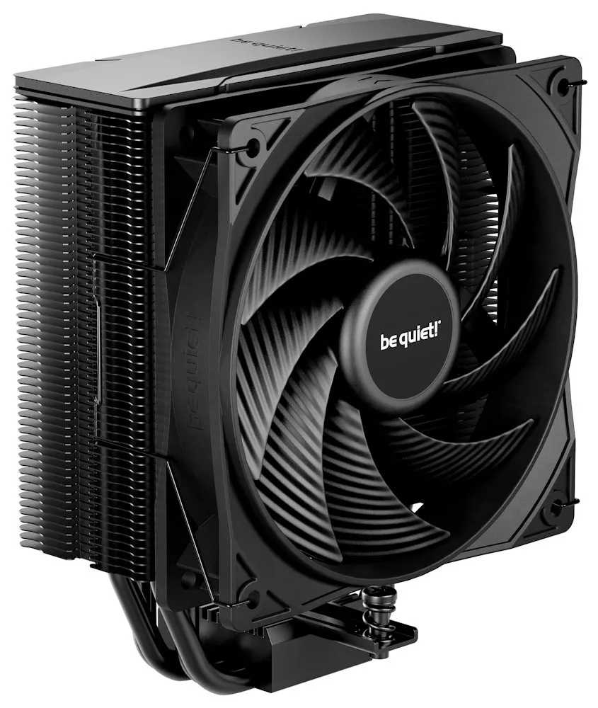 Be quiet! chladič CPU PURE ROCK 3 Black / 120mm PWM fan / 4x heatpipe / černý