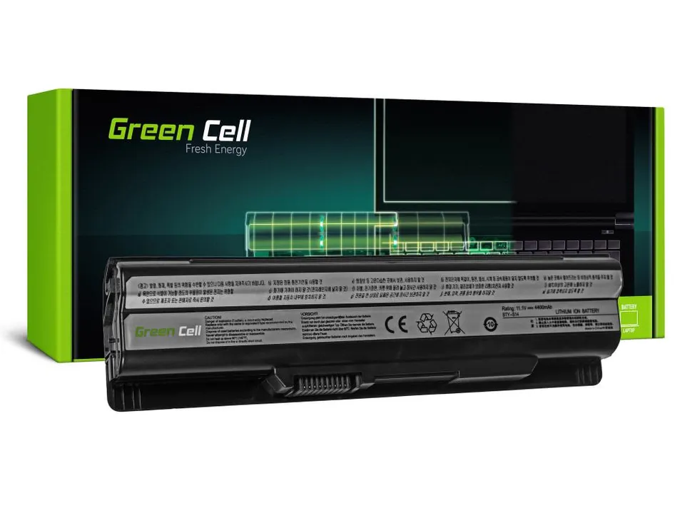 Green Cell Battery BTY-S14 BTY-S15 for MSI CR650 CX650 FX400 FX600 FX700 GE60 GE