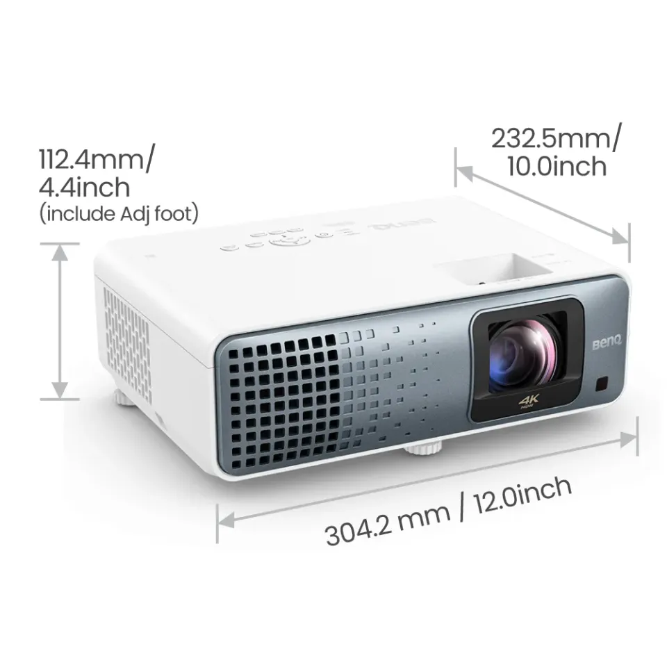 BenQ DLP Projektor TK710STi 4K UHD 3840x2160/3200 ANSI lm/0,69÷0,83/600000:1/2×H