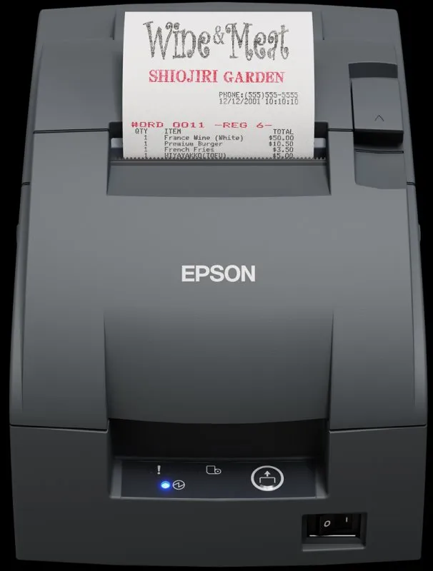 EPSON TM-U220IIB-142 - černá/LAN/řezačka/zdroj