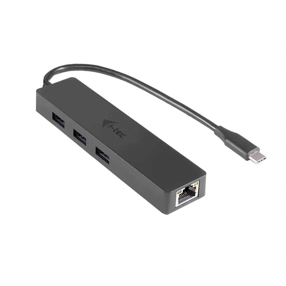 i-Tec USB-C 3.1 Slim HUB 3port + Gigabit Ethernet adaptér