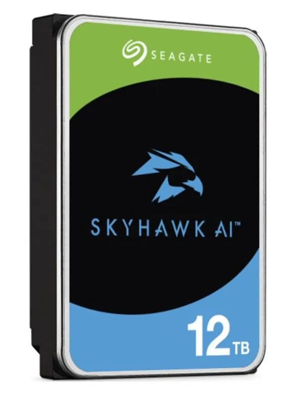 Seagate SkyHawk AI HDD, 12TB, SATAIII, 256MB cache, 7.200RPM (ST12000VE003)