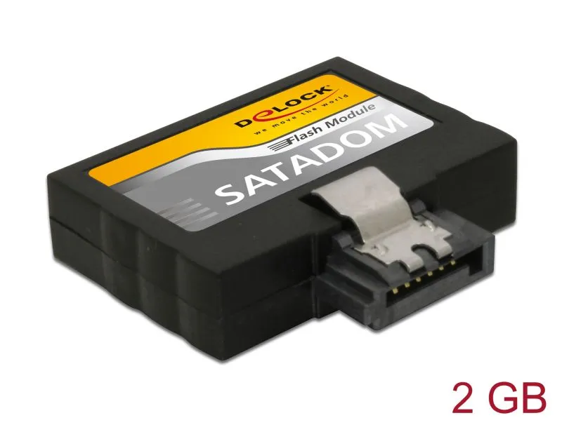 Delock SATA DOM 3 Gb/s Flash Modul 2 GB Vertical / Low Profile
