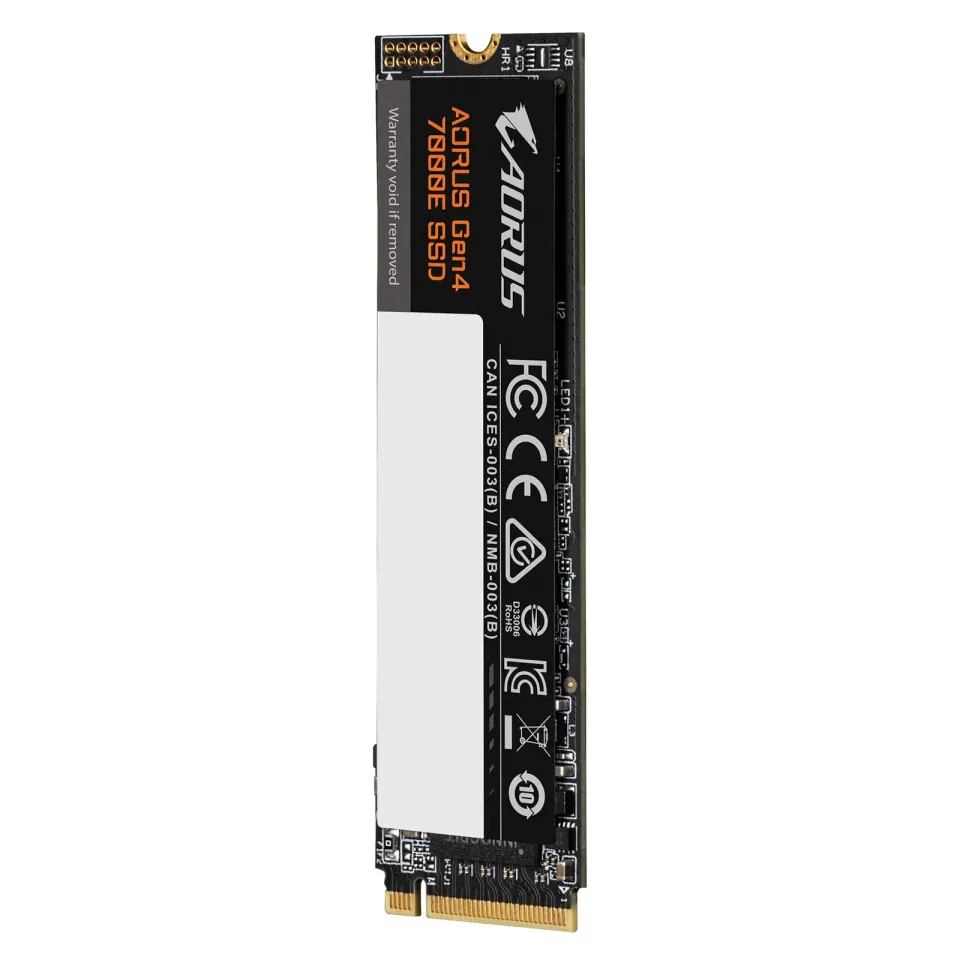 GIGABYTE SSD 1TB AORUS Gen4 7000E, PCIe Gen4x4, M.2 2280, (R:7100/ W:6100MB/s)