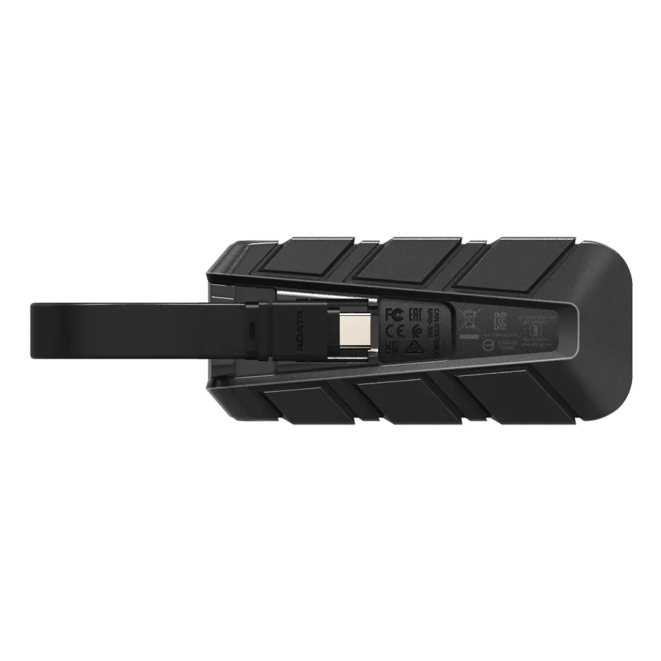 ADATA External SSD 2TB SC740, USB-C 3.2 Gen2, Černo-modrá