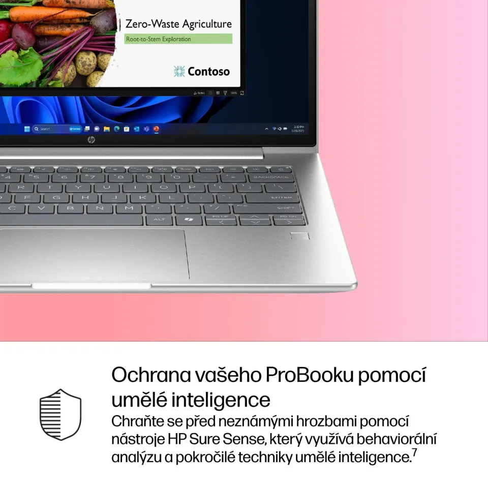 HP NTB ProBook 4 G1i 14" U5-225U WUXGA 300FHD, 1x16GB, 512GB, WiFi6E, BT, backlit keyb, Win11Pro, 3y PUR