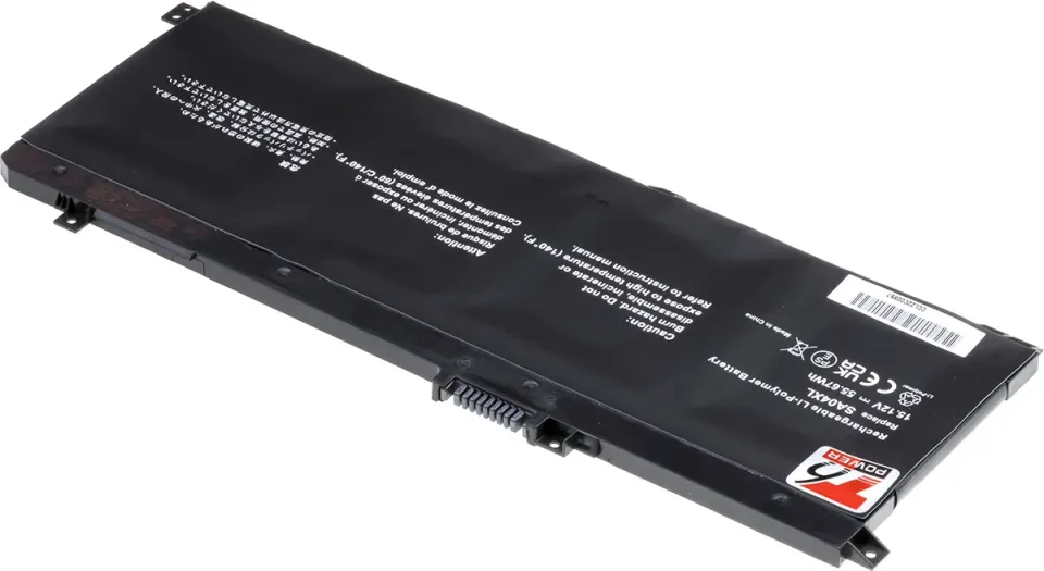 Baterie T6 Power pro HP Envy 15-dr0000, 15-ds0000 x360 serie, 3680mAh, 55,6Wh, 4cell, Li-pol