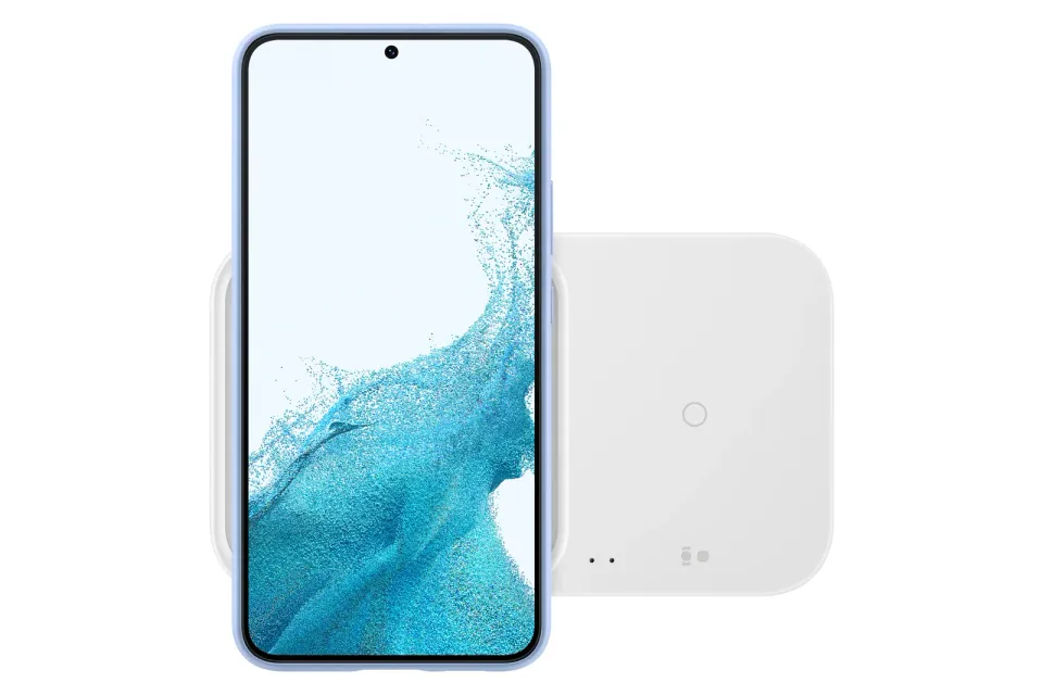 Samsung Duální bezdrátová nabíječka (15W), bez kabelu v balení White
