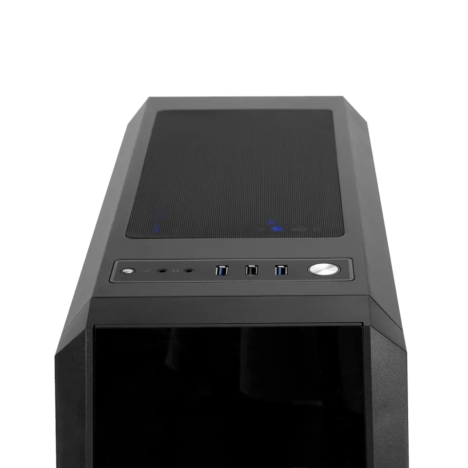 CHIEFTEC MidT Scorpion II GL-02B-OP / ATX / 2x USB3.0 / 1x USB2.0 / bez zdroje / průhledná bočnice / černá