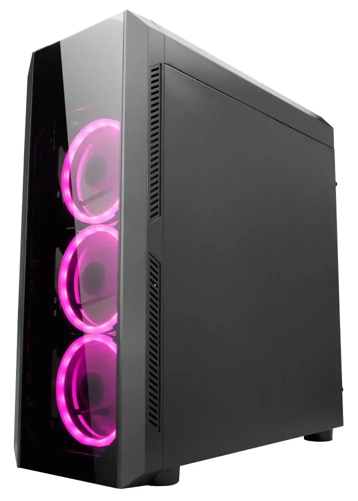 CHIEFTEC MidT Scorpion II GL-02B-OP / ATX / 2x USB3.0 / 1x USB2.0 / bez zdroje / průhledná bočnice / černá