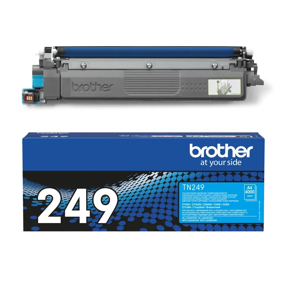 Brother - TN249C cyan toner (až 4000 stran)