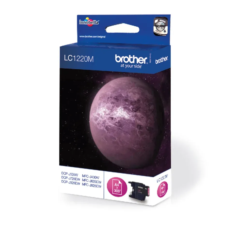 Brother LC-1220M (ink. magenta, 300 str. @ 5%)