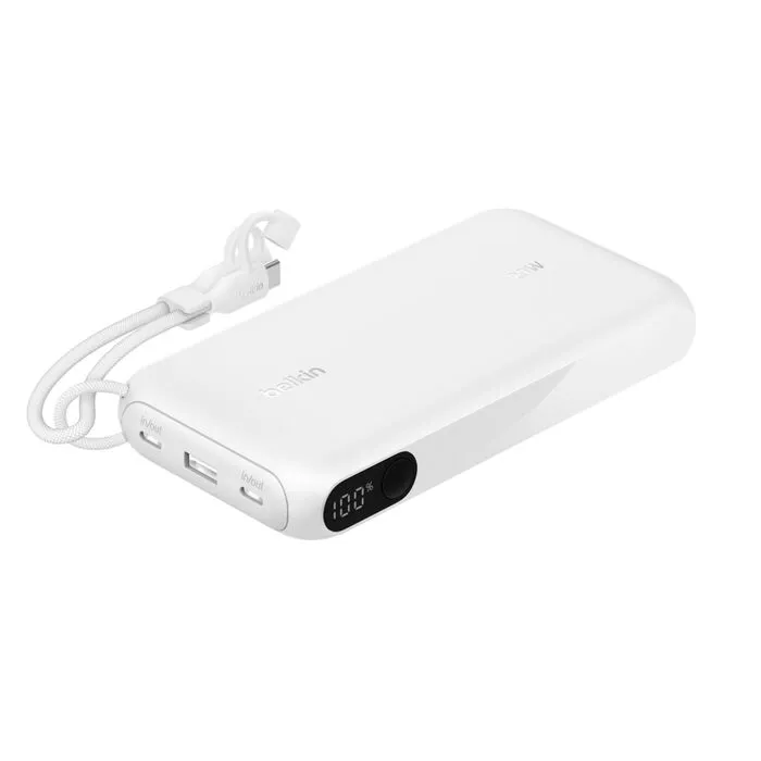 Belkin BOOST CHARGE USB-C Power Delivery PowerBanka s displejem, 20000mAh, 20W, (BPB028hqWH)