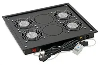 TRITON Ventilační jednotka horní (spodní), 4 ventilátory-230V/60W, termostat, šedá