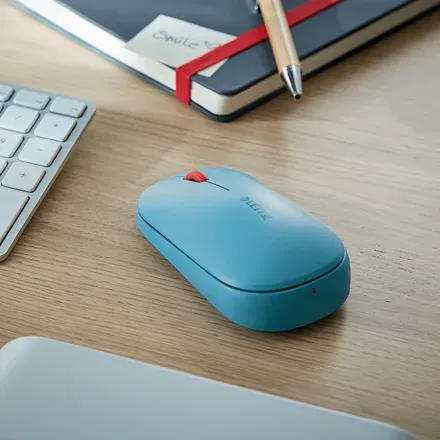 LEITZ Bezdrátová počítačová myš COSY, klidná modrá
