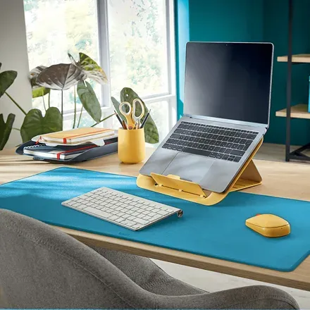 LEITZ Bezdrátová počítačová myš COSY, klidná modrá