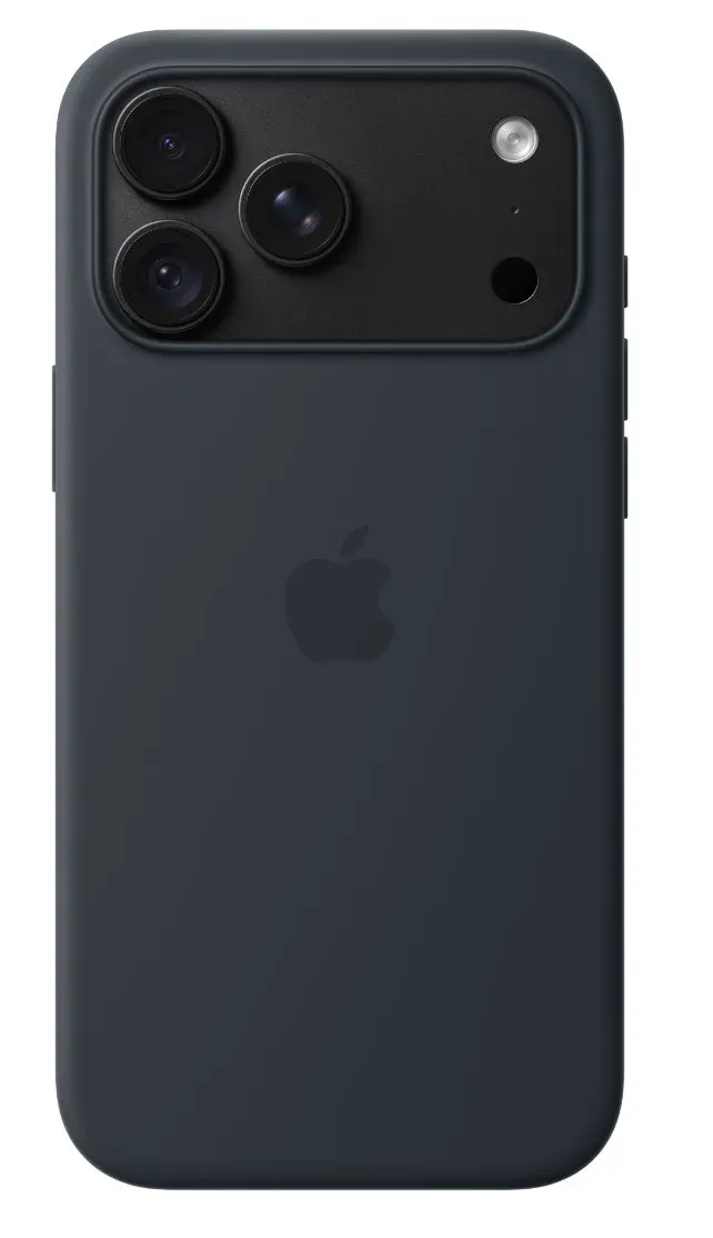iPhone 18 Pro Max Silicone Case with MS - N.Blue