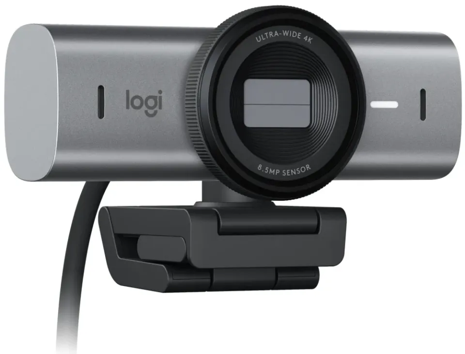 Logitech webkamera MX Brio/ 4K/30fps / 1080p/60fps/ graphite