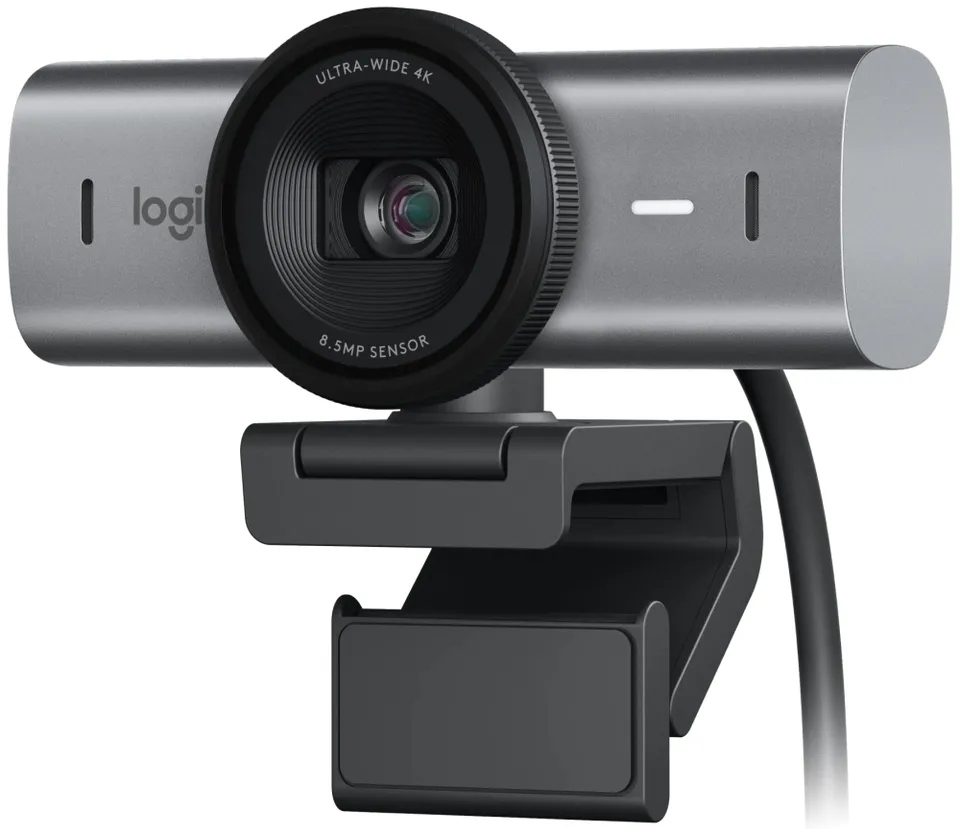 Logitech webkamera MX Brio/ 4K/30fps / 1080p/60fps/ graphite