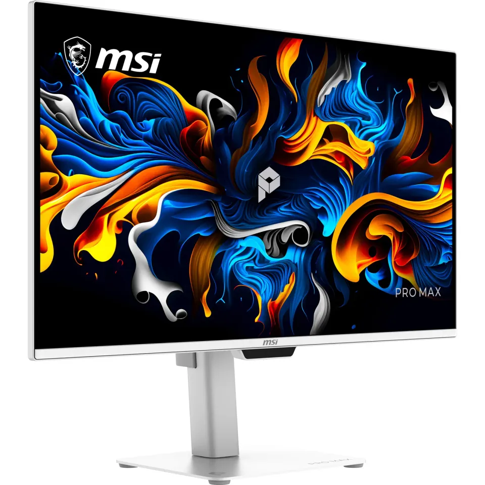 MSI Pro/MAX 271UPXW12G/26,5"/QD-OLED/4K UHD/120Hz/0,03ms/Bílá/3R